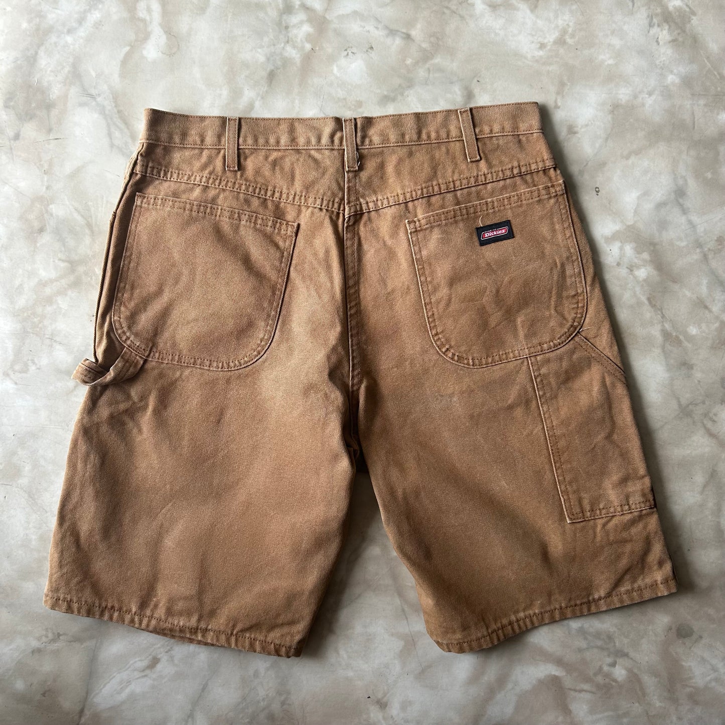 Bram's Vintage Dickies Carpenter Short Brown in Brown — sustainable streetwear from Bram's Vintage