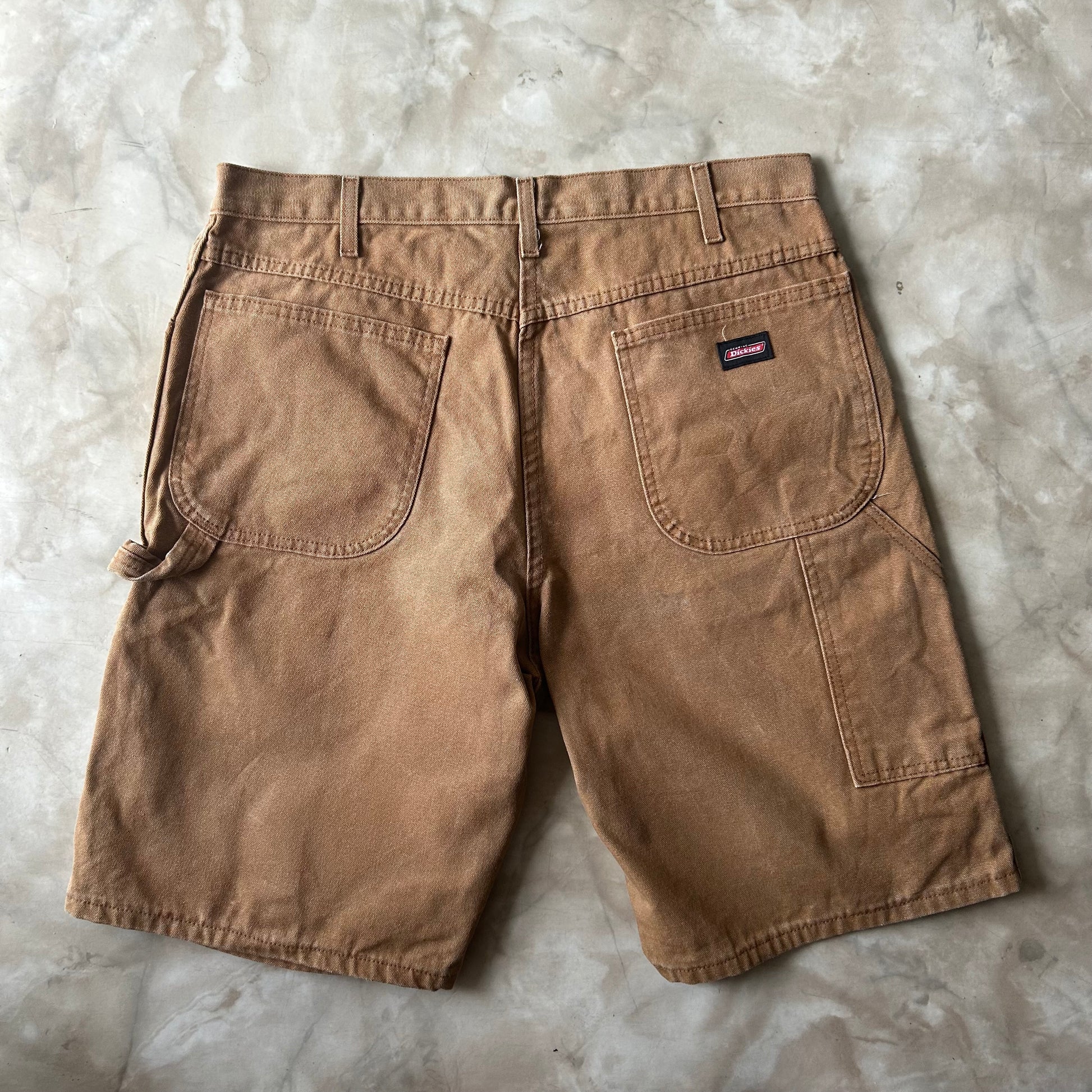 Bram's Vintage Dickies Carpenter Short Brown in Brown — sustainable streetwear from Bram's Vintage