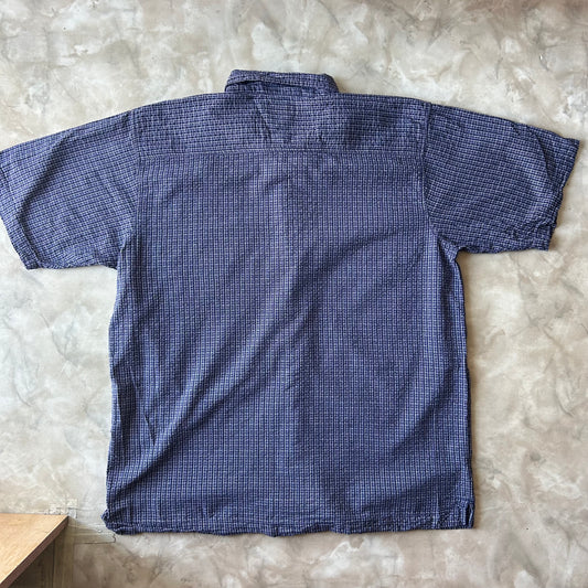 Vintage Button Up Shirt - Northcrest Dark Blue