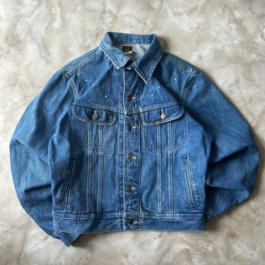Vintage Bram's Vintage Lee Denim Jacket Blue (women's) in Blue — sustainable streetwear from Bram's Vintage
