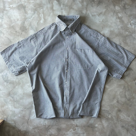 Vintage Button Up Shirt - Haggar Brown