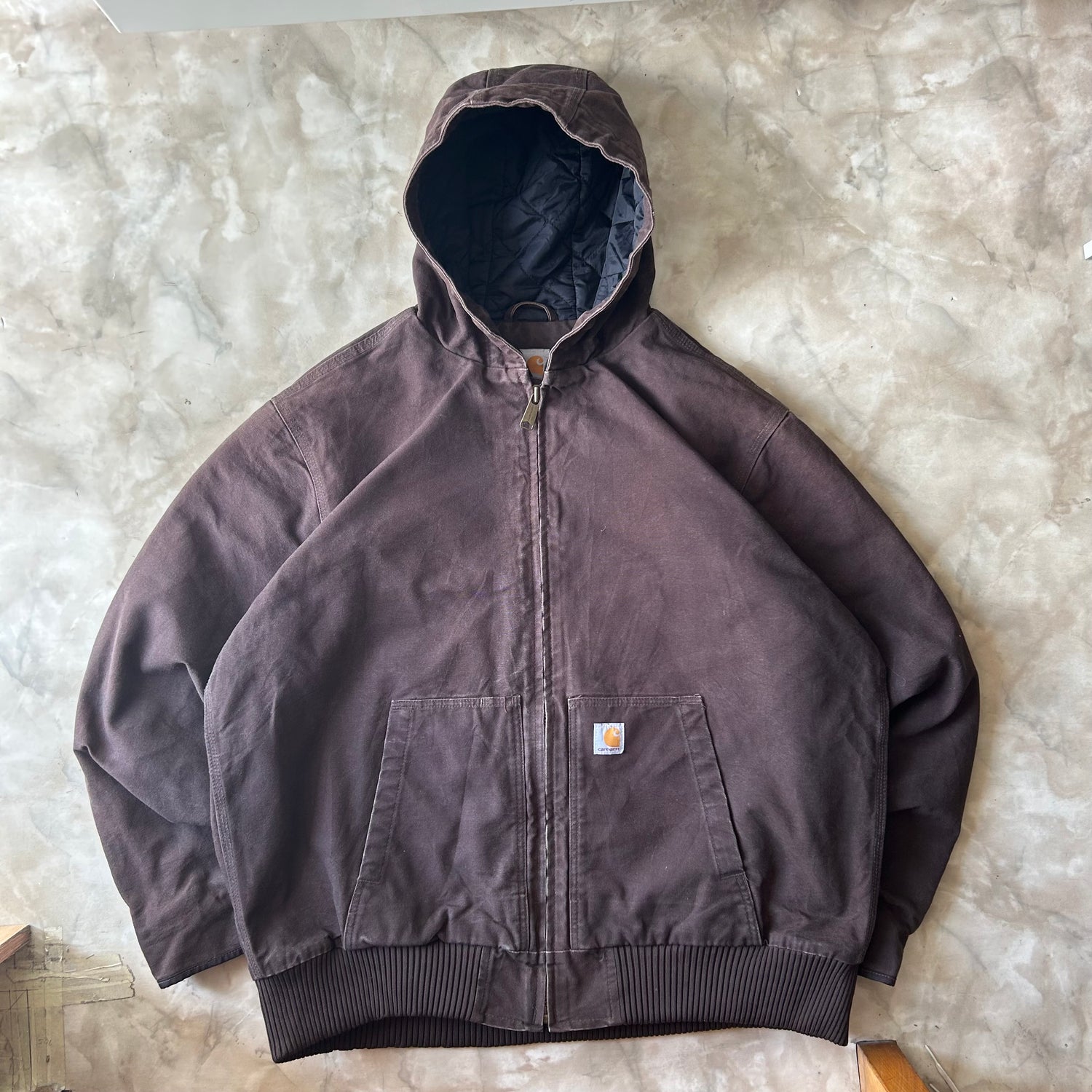 Carhartt Active Jacket Brown Thinsulate 3M Lining - Image 1