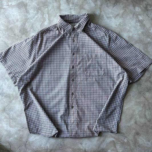 Vintage Button Up Shirt - Fieldmaster - Brown