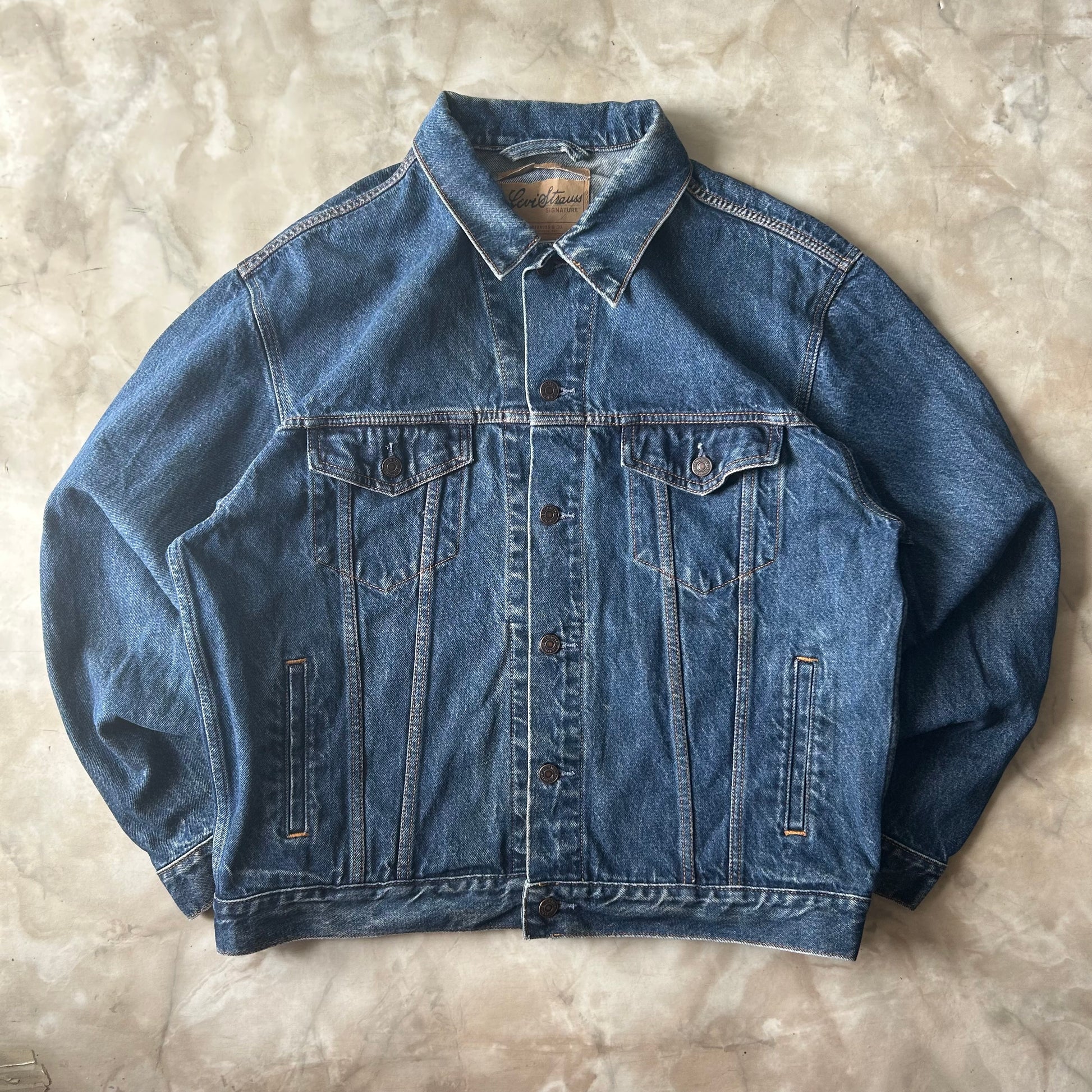 Vintage Bram's Vintage Levi's Denim Jacket Blue in Blue — sustainable streetwear from Bram's Vintage