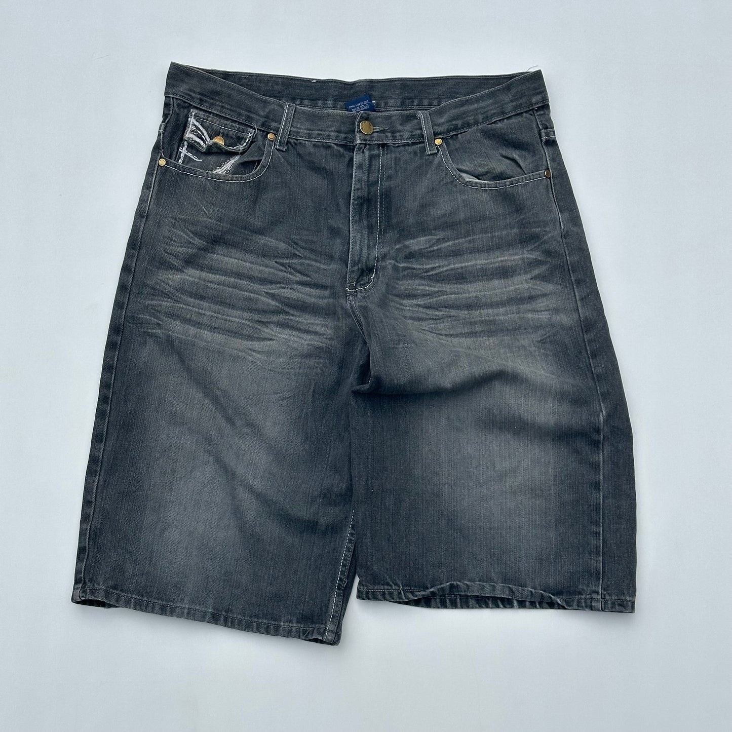 Indigo 30 White Stitch