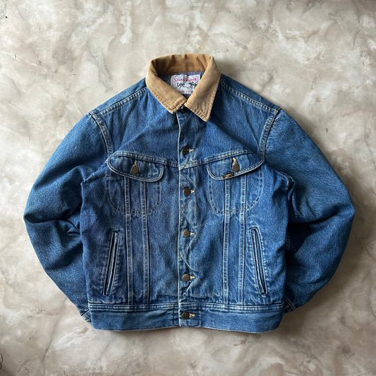 Vintage Bram's Vintage Lee Denim Jacket Blue in Blue — sustainable streetwear from Bram's Vintage