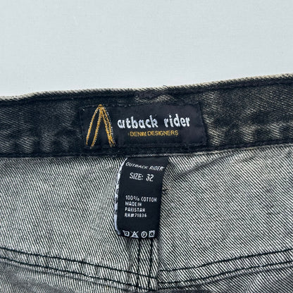 Outback Rider Yellow Stitch