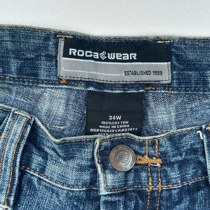 Roca Wear Medium Wash Jort
