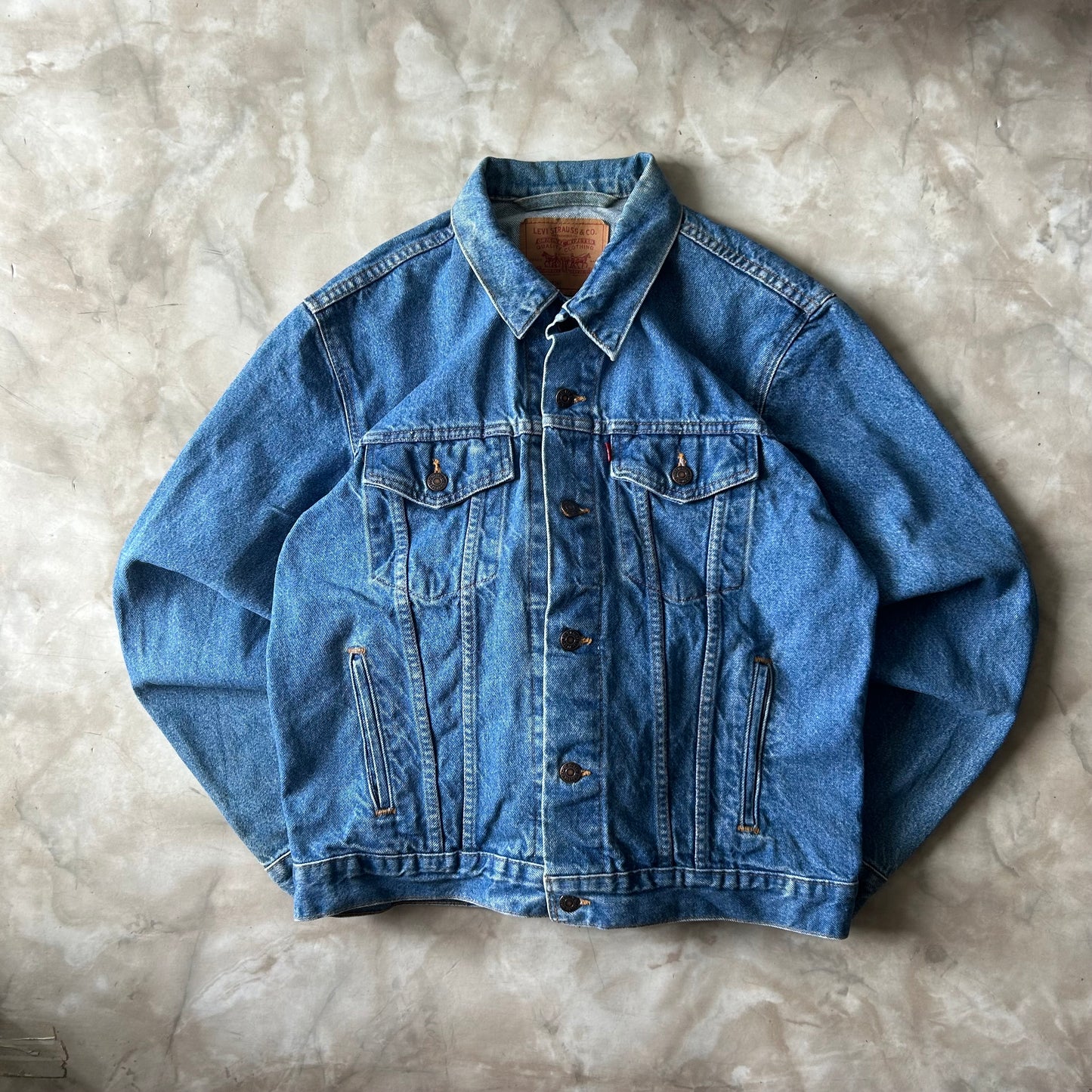 Vintage Bram's Vintage Levi's Denim Jacket Blue in Blue — sustainable streetwear from Bram's Vintage