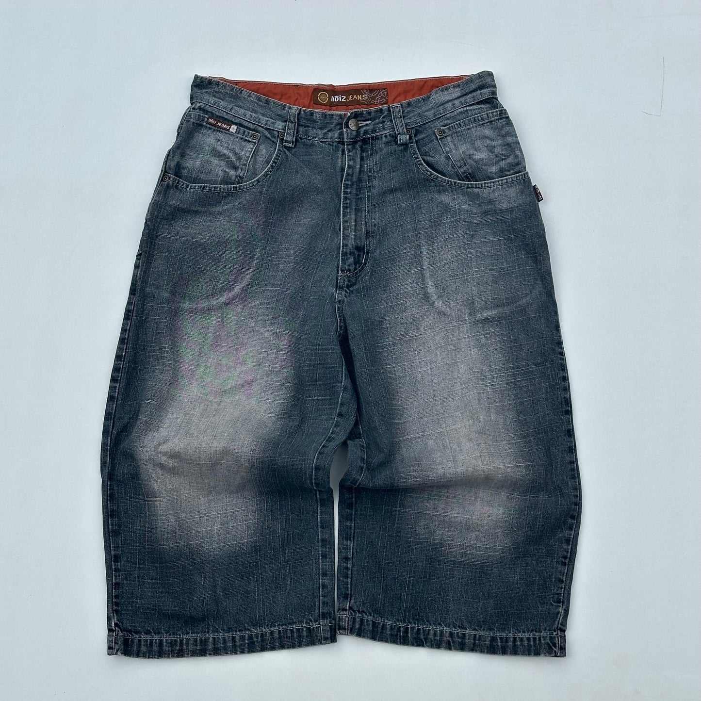 Noiz Jeans Rust Colored Lining