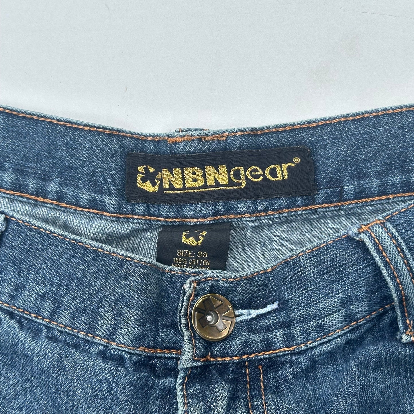 NBN Gear Dark Wash Jort