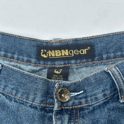 NBN Gear Dark Wash Jort