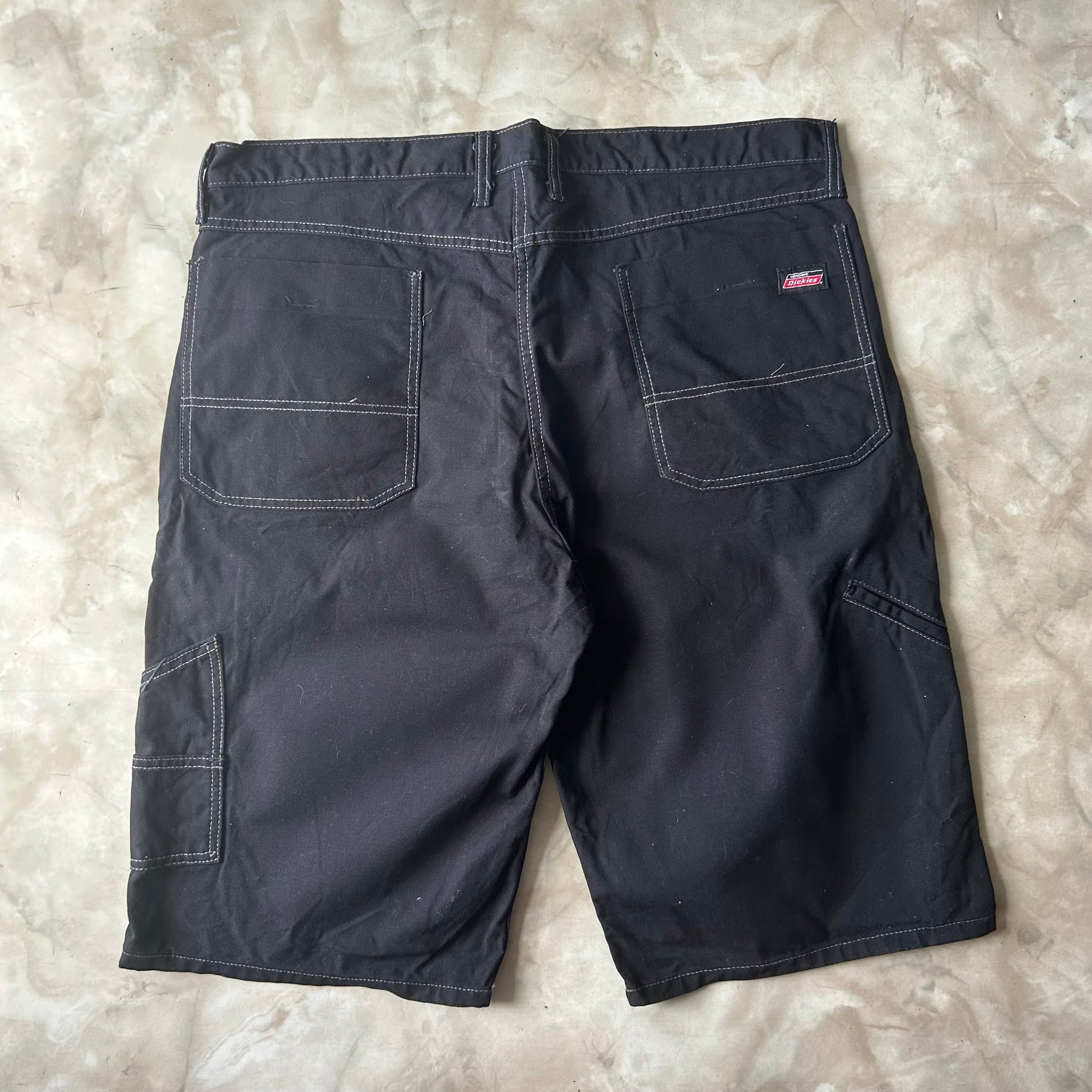 Bram's Vintage Dickies Carpenter Jean Short Black in Black — sustainable streetwear from Bram's Vintage