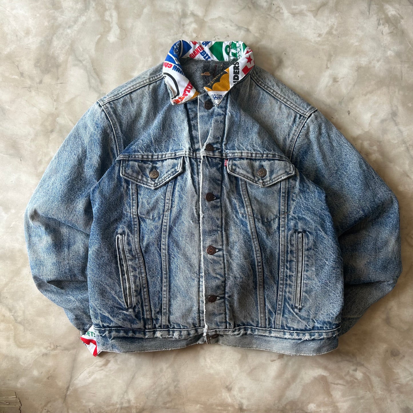 Vintage Bram's Vintage Levi's Denim Jacket Faded Blue in Blue — sustainable streetwear from Bram's Vintage