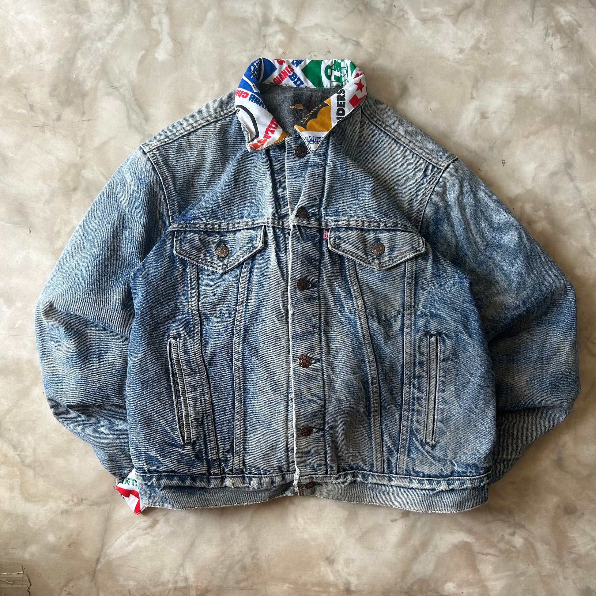 Vintage Bram's Vintage Levi's Denim Jacket Faded Blue in Blue — sustainable streetwear from Bram's Vintage