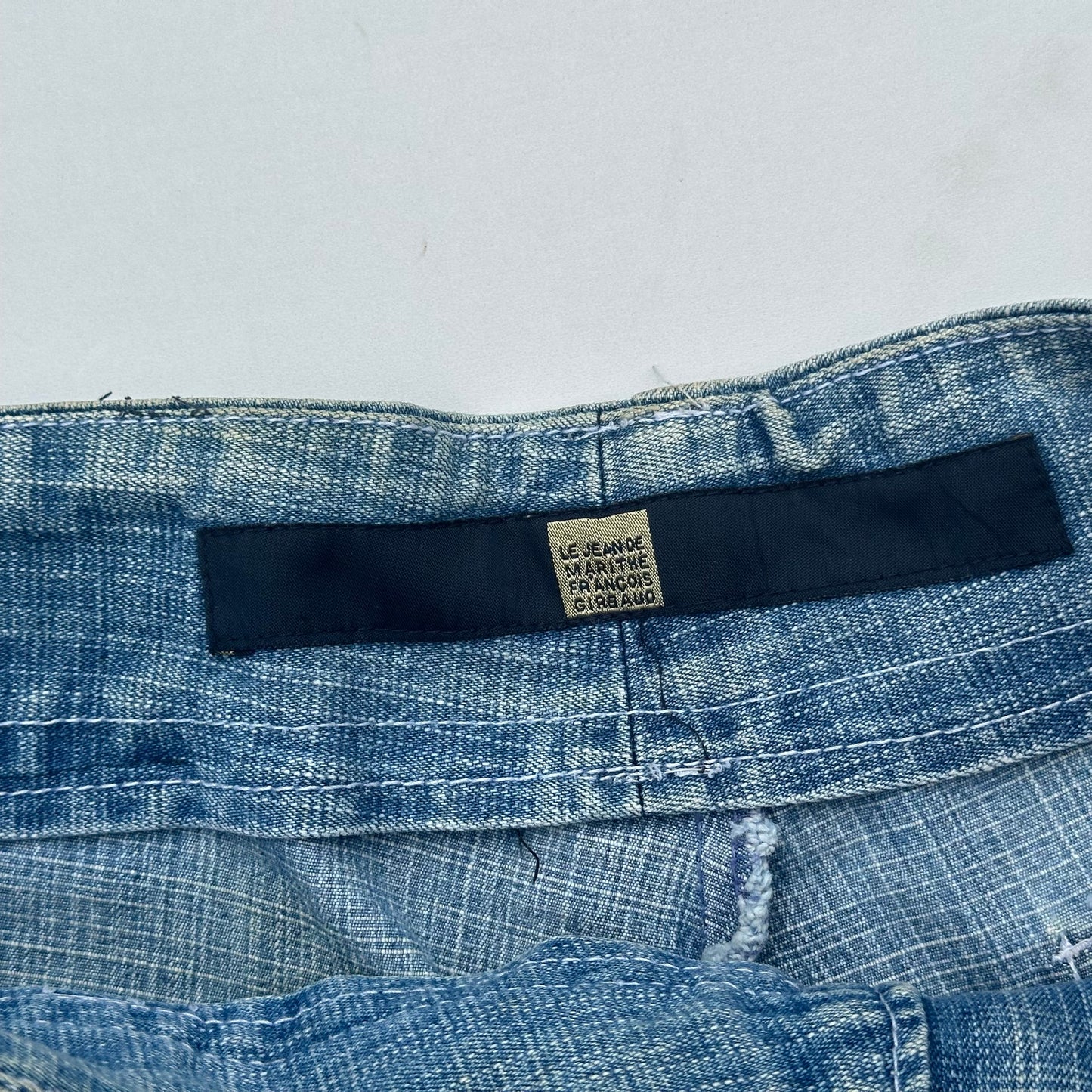 Le Jean De Marithe François Girbaud Red Details