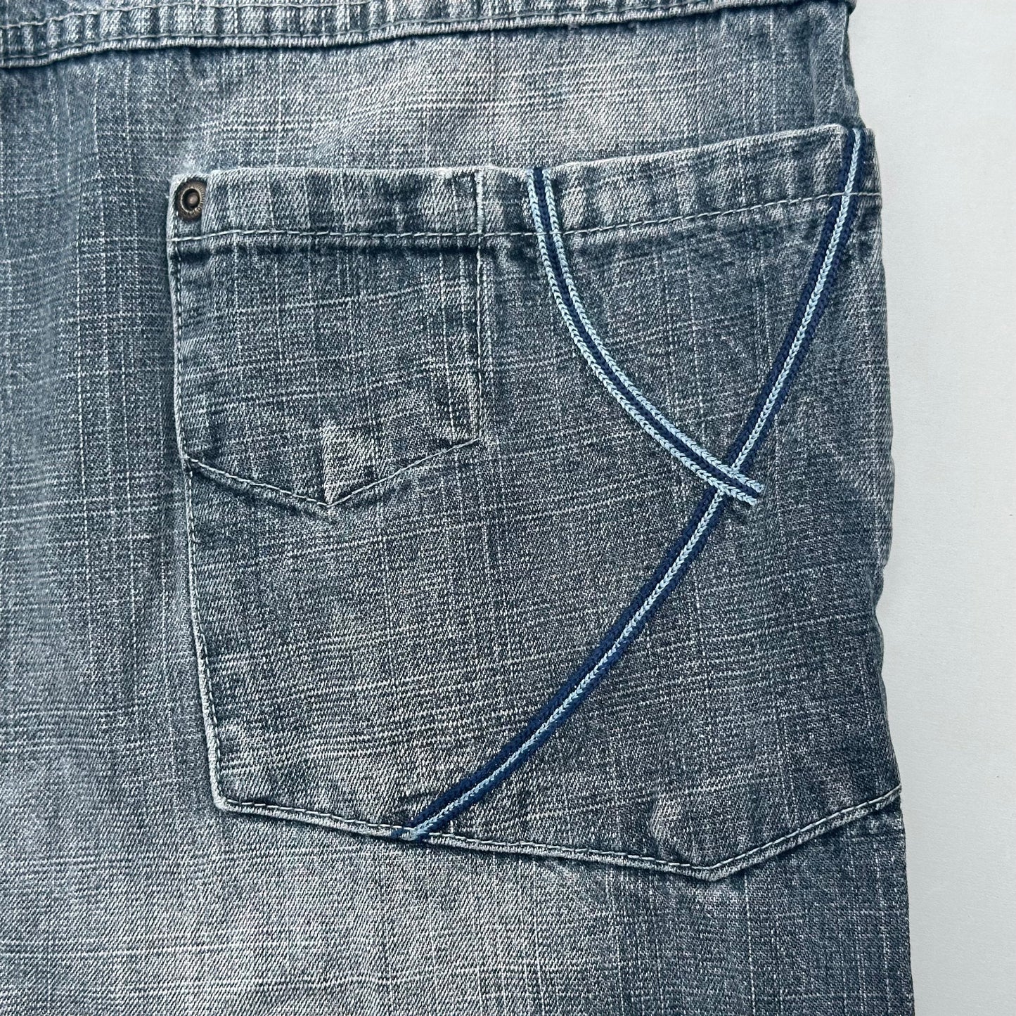 Noiz Jeans Rust Colored Lining