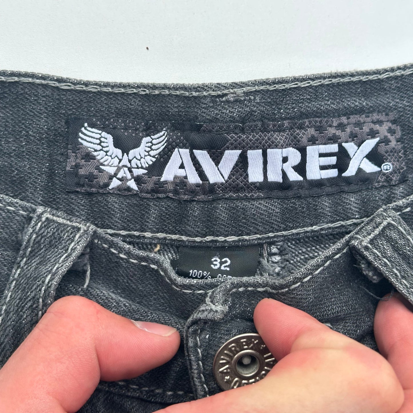 Avirex Eagle Black Jort