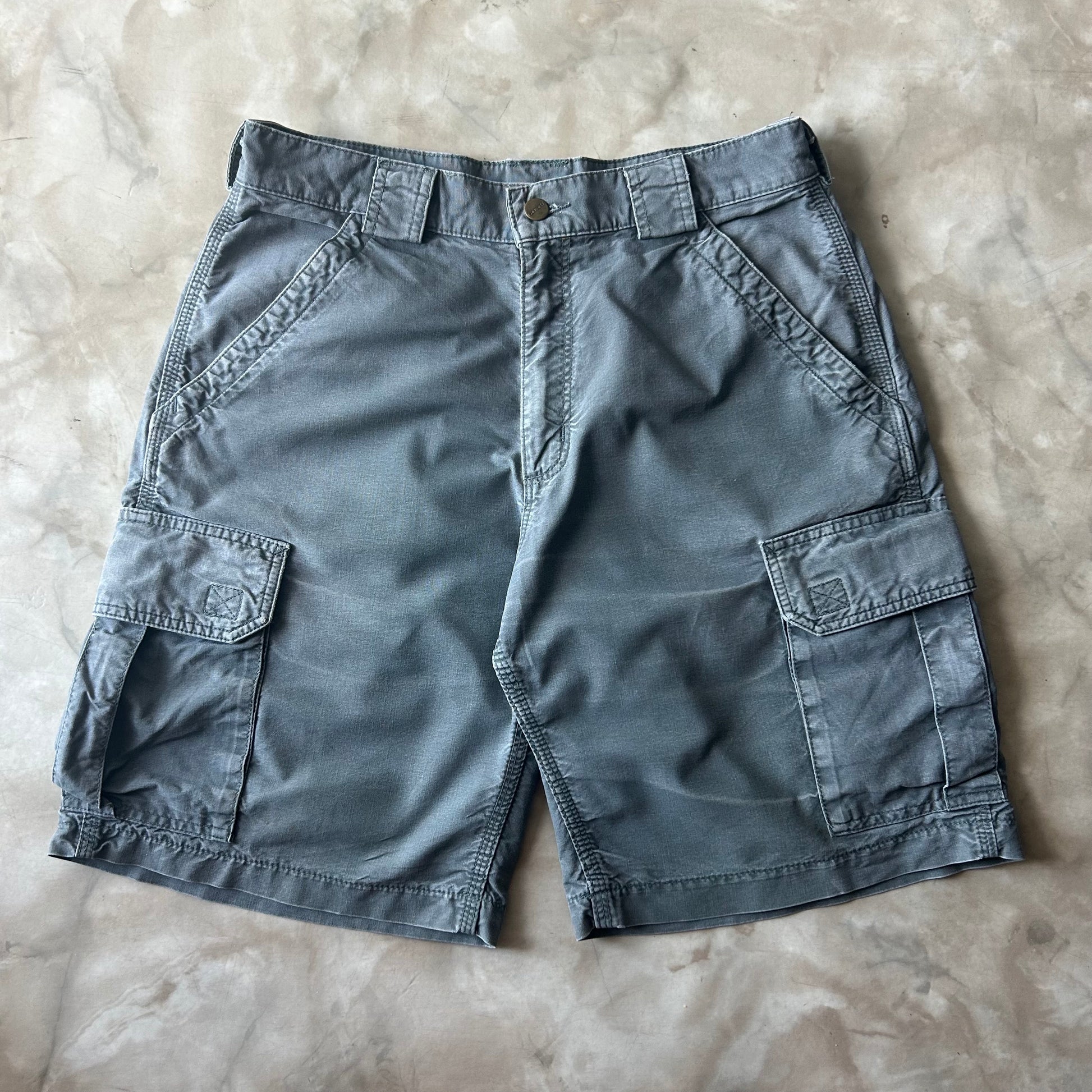 Bram's Vintage Carhartt Work Short Grey in Grey — sustainable streetwear from Bram's Vintage