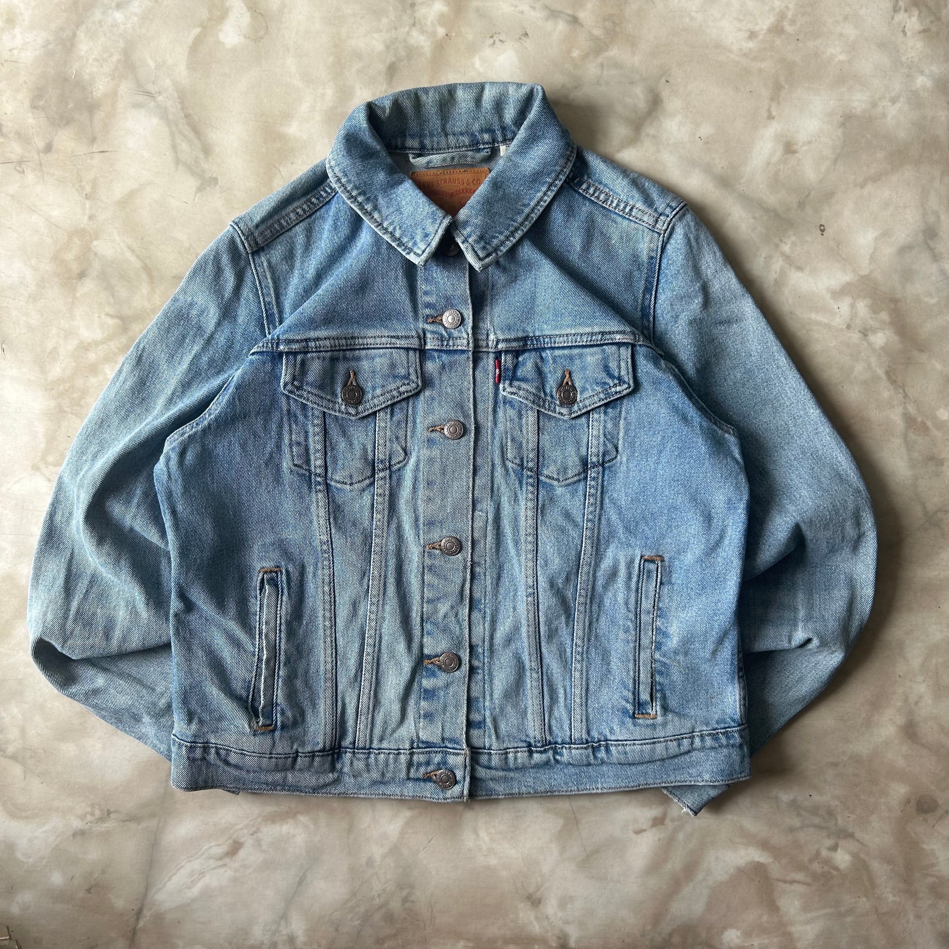 Vintage Bram's Vintage Levi's Denim Jacket Light Blue in Blue — sustainable streetwear from Bram's Vintage