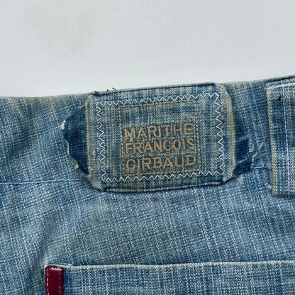 Le Jean De Marithe François Girbaud Red Details