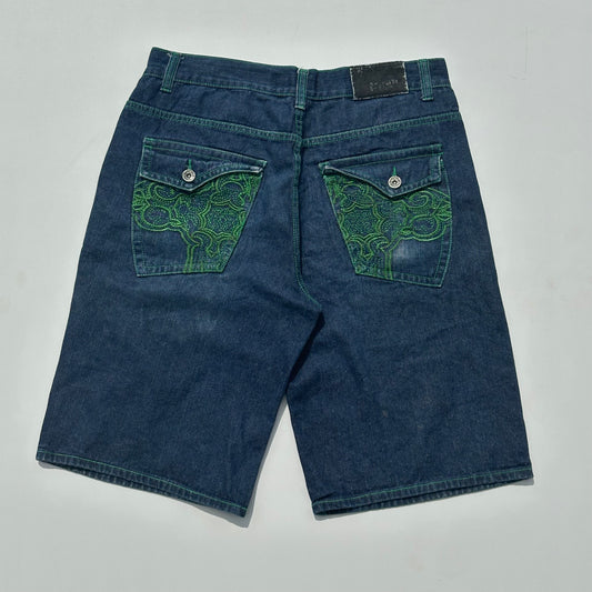 NBN Gear Green Stitch/Embroidery