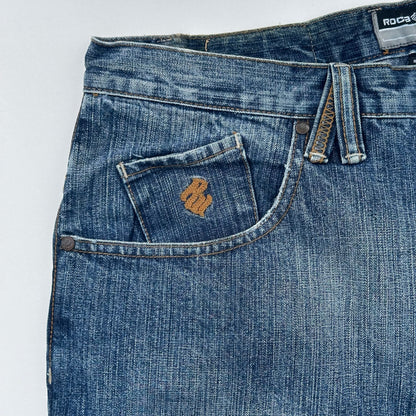 Roca Wear Medium Wash Jort