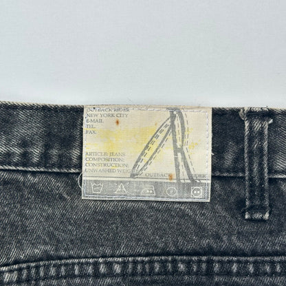 Outback Rider Yellow Stitch