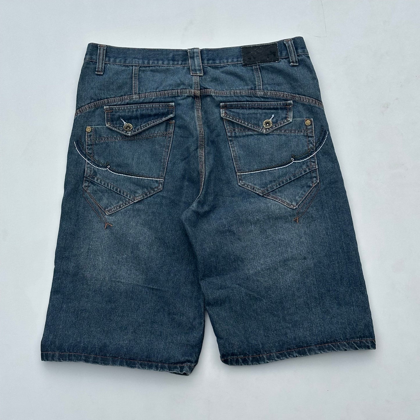 NBN Gear Dark Wash Jort