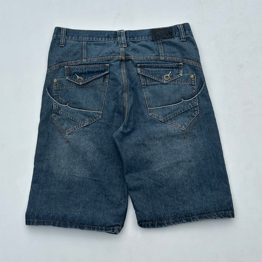 NBN Gear Dark Wash Jort