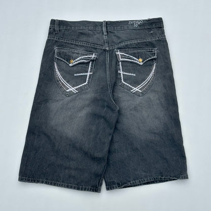 Indigo 30 White Stitch