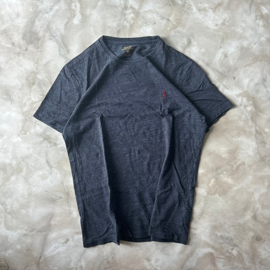 Vintage Bram's Vintage Ralph Lauren T-Shirt Black Red Pony in Black — sustainable streetwear from Bram's Vintage
